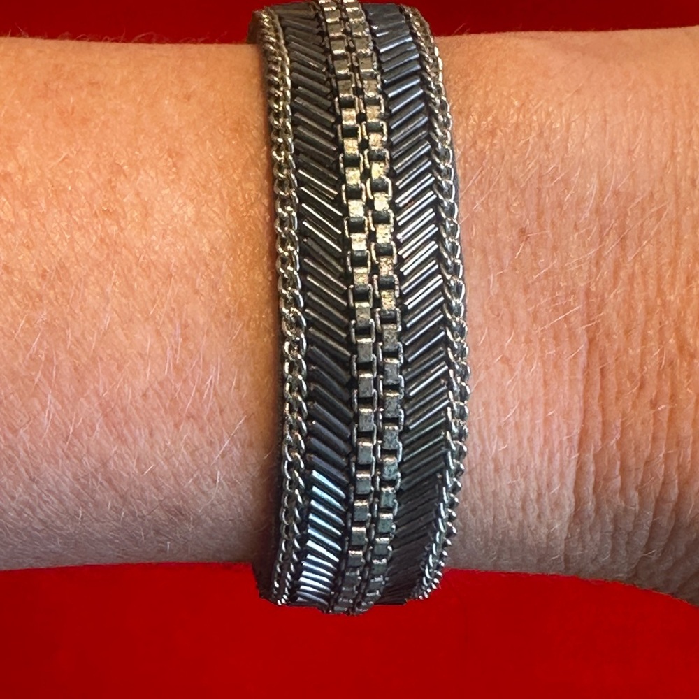 Stella & Dot Herringbone Bracelet
